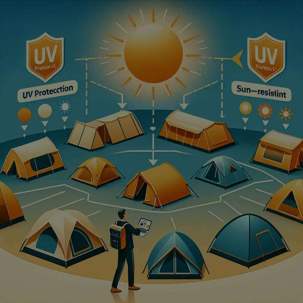 Comment choisir une tente anti-UV pour un camping dans des régions ensoleillées?